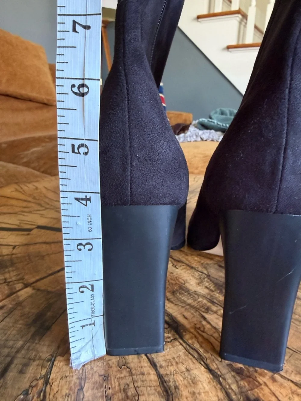 Urban Outfitters Mika Heeled Black Boots